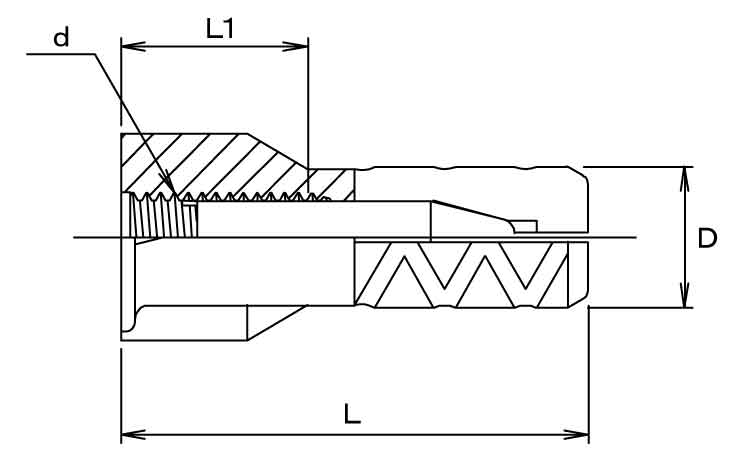 ALCアンカー(AZ)図面