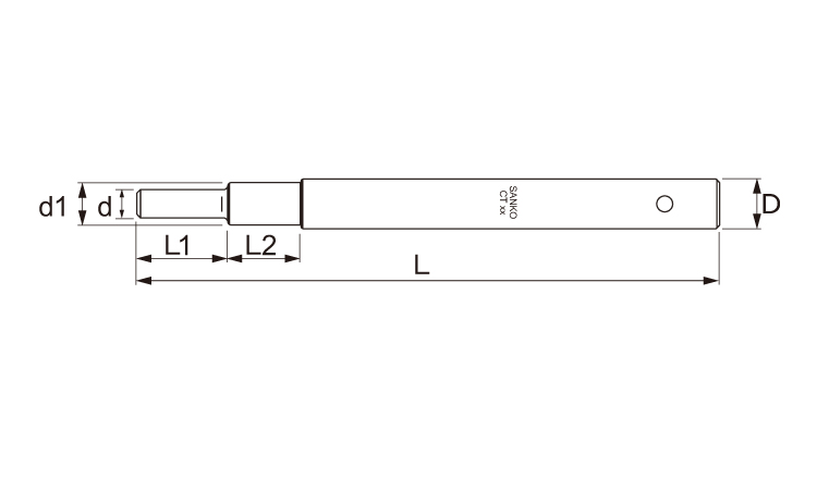 打込棒(CT－H)図面