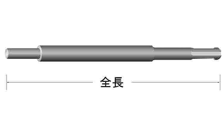 打込棒(GT－HSDS)(ロング)図面