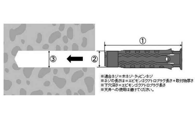 エビモンゴクアトロプラグ(MQ)図面