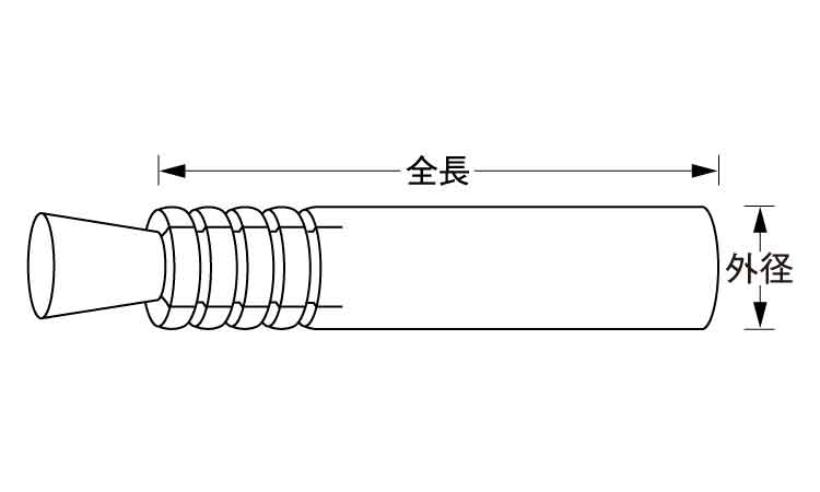 溶接アンカー(AS)図面