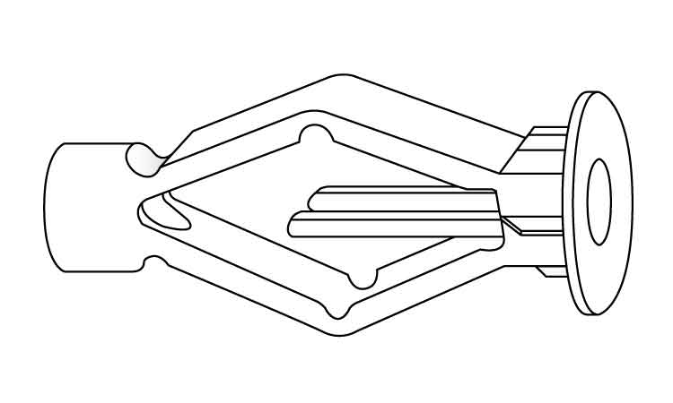 中空プラグ(NA・徳用小箱入)図面