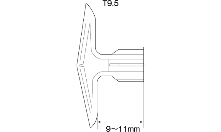 トグラー　T9．5(100P)図面