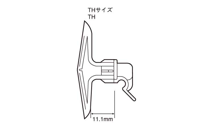 トグラー　TH(100P)図面