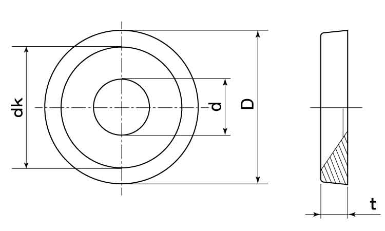 ECO－BSローゼットW(挽)図面