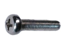 黄銅 ニッケル ナベ小ねじ(全ねじ)